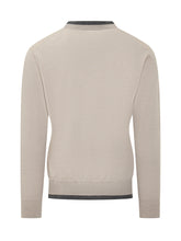 Paolo Pecora Beige Crewneck Sweater - Collezione Happy Birthday | Lidia Shopping