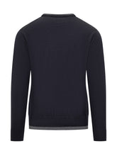 Paolo Pecora Blue Crewneck Sweater - Collezione Happy Birthday | Lidia Shopping