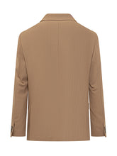 Paolo Pecora Beige Double-Breasted Blazer - Collezione Happy Birthday | Lidia Shopping