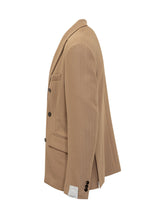 Paolo Pecora Beige Double-Breasted Blazer - Collezione Happy Birthday | Lidia Shopping