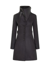 Courrèges Wool Coat with Asymmetric Collar - Collezione Happy Birthday | Lidia Shopping