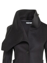 Courrèges Wool Coat with Asymmetric Collar - Collezione Happy Birthday | Lidia Shopping