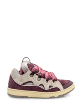 Lanvin Sneaker Beige e Bordeaux con Maxi Lacci - Collezione Happy Birthday | Lidia Shopping