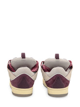 Lanvin Sneaker Beige e Bordeaux con Maxi Lacci - Collezione Happy Birthday | Lidia Shopping