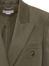 Stella McCartney Blazer Doppiopetto Verde Oliva - Abbigliamento Donna | Lidia Shopping