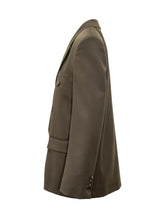 Stella McCartney Blazer Doppiopetto Verde Oliva - Abbigliamento Donna | Lidia Shopping