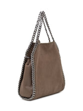 Stella McCartney Borsa Falabella Shaggy Deer in Taupe - Borse A Spalla Donna | Lidia Shopping