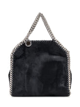Borsa Falabella Tiny Stella McCartney in Eco Pelliccia Nera - Borse A Spalla Donna | Lidia Shopping