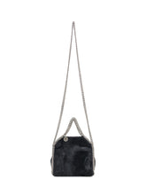 Borsa Falabella Tiny Stella McCartney in Eco Pelliccia Nera - Borse A Spalla Donna | Lidia Shopping