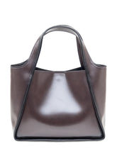 Brown Faux Leather Tote Bag Stella McCartney - Collezione Happy Birthday | Lidia Shopping