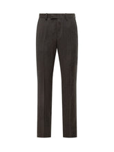 Zegna Grey Wool Trousers with Pleat - Collezione Happy Birthday | Lidia Shopping