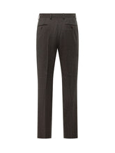 Zegna Grey Wool Trousers with Pleat - Collezione Happy Birthday | Lidia Shopping