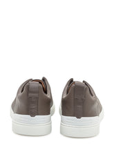 Sneakers Zegna Slip-On in Pelle - Collezione Happy Birthday | Lidia Shopping