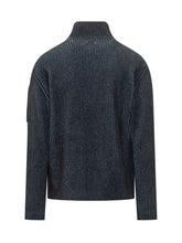 C.P. Company Maglia a Coste con Mezza Zip e Tasca Lente - Abbigliamento Uomo | Lidia Shopping