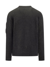 C.P. Company Maglia a Coste con Tasca sulla Manica - Abbigliamento Uomo | Lidia Shopping