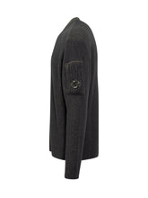 C.P. Company Maglia a Coste con Tasca sulla Manica - Abbigliamento Uomo | Lidia Shopping