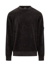 C.P. Company Black Crewneck Sweatshirt - C P Company | Lidia Shopping