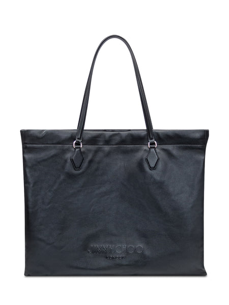 ★LOTSYOU★LUMPY BUMPY TOTEBAG BLACK Jimmy Choo Tote Bag JIMMY CHOO | Lidia Shopping
