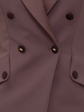 Elisabetta Franchi Double-Breasted Blazer Dress Satin - Collezione Happy Birthday | Lidia Shopping