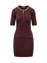 Elisabetta Franchi Abito Corto con Catena Oro - Abbigliamento Donna | Lidia Shopping