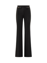 Pantaloni neri a zampa Elisabetta Franchi - Abbigliamento Donna | Lidia Shopping