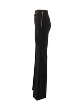 Pantaloni neri a zampa Elisabetta Franchi - Abbigliamento Donna | Lidia Shopping
