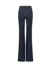 Elisabetta Franchi denim jeans with logo zipper - Collezione Happy Birthday | Lidia Shopping