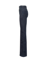 Elisabetta Franchi denim jeans with logo zipper - Collezione Happy Birthday | Lidia Shopping