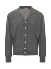 Brunello Cucinelli Cardigan in Lana Vergine - Abbigliamento Uomo | Lidia Shopping