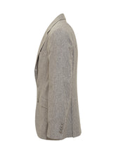 Brunello Cucinelli Giacca Principe di Galles Grigia - Abbigliamento Uomo | Lidia Shopping