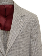 Brunello Cucinelli Giacca Principe di Galles Grigia - Abbigliamento Uomo | Lidia Shopping