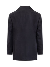 Brunello Cucinelli Cappotto Doppiopetto Blu - Abbigliamento Uomo | Lidia Shopping