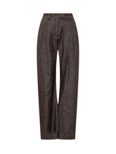 Pantalone ampio in lino Brunello Cucinelli - Abbigliamento Donna | Lidia Shopping