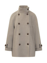Double-Breasted Coat  Brunello Cucinelli - Brunello Cucinelli | Lidia Shopping