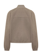 Brunello Cucinelli Giacca Bomber in Lana - Abbigliamento Donna | Lidia Shopping