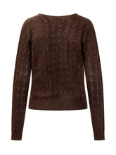 Cable-Knit V-Neck Sweater Brunello Cucinelli - Brunello Cucinelli | Lidia Shopping