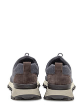 Brunello Cucinelli Grey Knit Sneaker - Brunello Cucinelli | Lidia Shopping