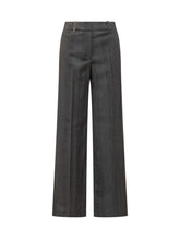 Peserico Grey Wide-Leg Pants - Collezione Happy Birthday | Lidia Shopping