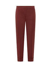 PT Torino Pantaloni Slim Fit Bordeaux Donna - Abbigliamento Donna | Lidia Shopping
