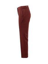 PT Torino Pantaloni Slim Fit Bordeaux Donna - Abbigliamento Donna | Lidia Shopping