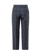 Pantaloni A Quadri Blu PT Torino - Abbigliamento Donna | Lidia Shopping