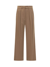 Pantaloni Ampi Color Cammello PT Torino - Abbigliamento Donna | Lidia Shopping
