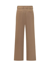 PT Torino Camel Wide-Leg Wool Trousers - Black Friday – ENG | Lidia Shopping