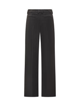 PT Torino Pantaloni Neri a Gamba Larga Donna - Abbigliamento Donna | Lidia Shopping
