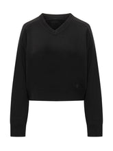 Loulou Studio Maglione Nero in Cashmere con Scollo a V - Abbigliamento Donna | Lidia Shopping