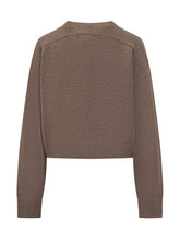 Loulou Studio Maglia in Cashmere Marrone con Scollo a V - Abbigliamento Donna | Lidia Shopping
