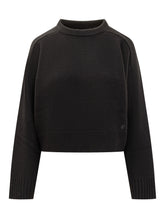 LouLou Studio Black Wool Crew Neck Sweater - Collezione Happy Birthday | Lidia Shopping