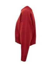 LouLou Studio Red Wool Crew Neck Sweater - Collezione Happy Birthday | Lidia Shopping