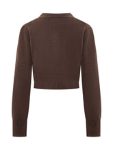 Loulou Studio Brown Cardigan - Collezione Happy Birthday | Lidia Shopping