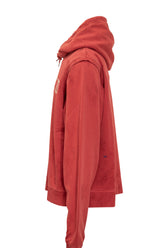 Dsquared2 Felpa Rossa con Cappuccio e Stampa Logo - Abbigliamento Uomo | Lidia Shopping